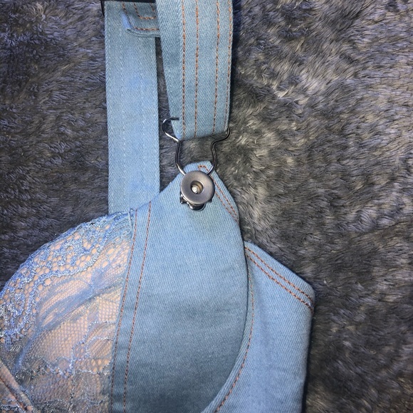❌SOLD❌ Denim bra - Picture 3 of 5